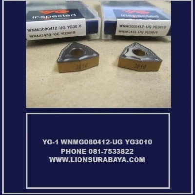 Jual insert bubut WNMG080412-UG YG3010 Merk YG-1