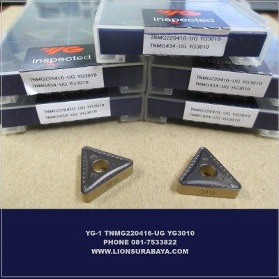 Jual insert bubut TNMG220416-UG YG3010 Merk YG-1