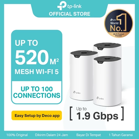 TP-Link Deco S7 | AC1900 Mesh WiFi System | WiFi 5 | Dual Band | Gigabit | Home Router Extender TPLink Official Store