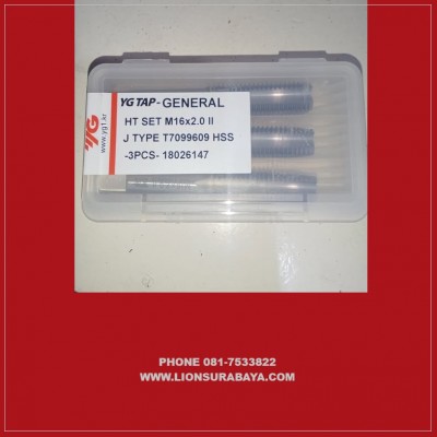 jual Hand Tap M16X2 Merk YG-1 Korea