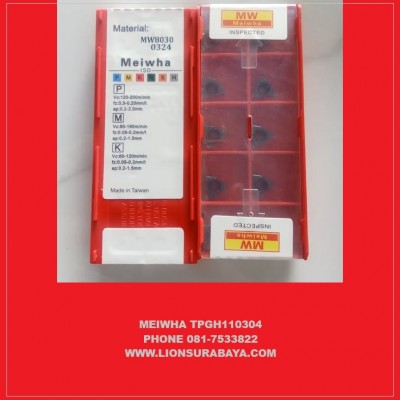 Jual insert boring head TPGH110304 Merk Meiwha