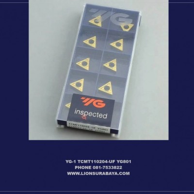 Jual Insert Bubut TCMT110204-UF YG801 Merk YG-1 Korea