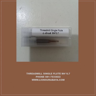 Jual threadmill single flute M4*0.7 merk L-grob