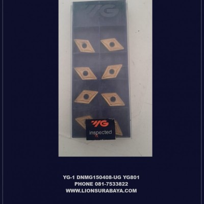 Jual insert bubut DNMG150408-UG YG801 Merk YG-1