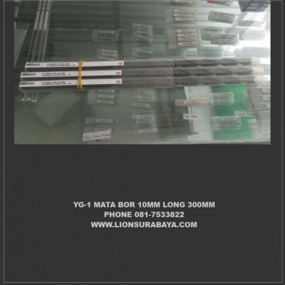 Jual mata bor extralong diameter 10mm long 300mm Merk YG-1