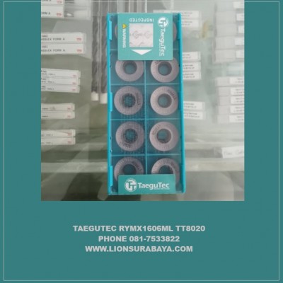 Jual insert milling RYMX1606ML TT8020 merk taegutec