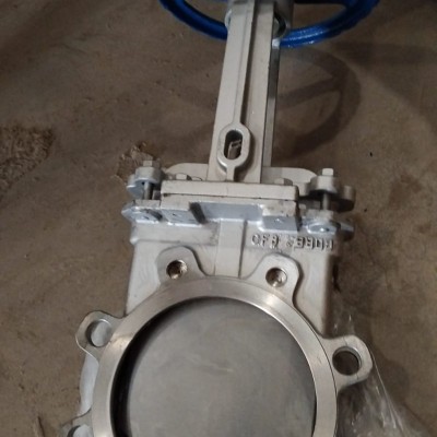Jual Knife Gate valve stainless steel 304 jis 10k 6"