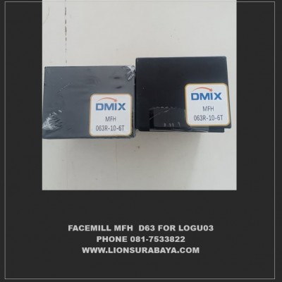 Jual facemill cutter MFH D63 for LOGU0303 Merk DMIX