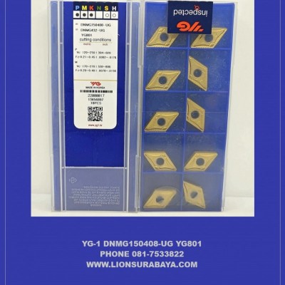 Jual Insert Bubut DNMG150408-UG YG801 Merk YG-1 Korea