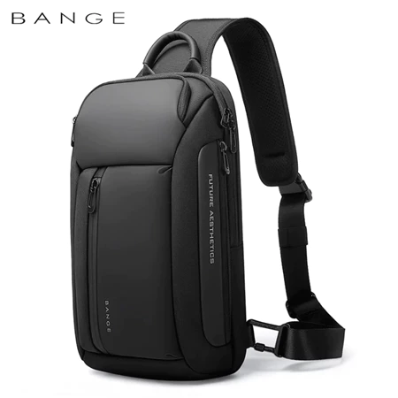 BANGE BG7566 Tas Selempang Pria Waist Bag SlingBag Elegan Modern Berkualitas Bange Official Store
