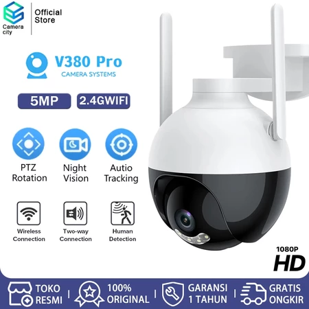 CAMERACITY CCTV Luar Ruangan 8MP Super Jernih WIFI IP66 Tahan Air Super Night Vision Cameracity Official Store