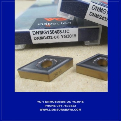 Jual Insert bubut DNMG150408-UC YG3015 Merk YG-1 Korea