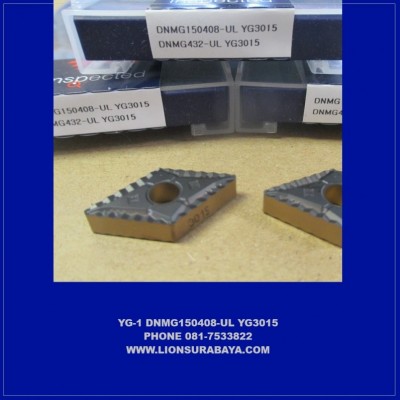 Jual Insert Bubut DNMG150408-UL YG3015 Merk Yg-1 Korea