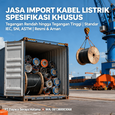 Jasa Import Kabel Listrik | 081380003068 | PT Dayaco Seraya Hutama