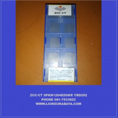 Jual insert milling SPKN1204EDSKR YBD252 merk ZCC-CT