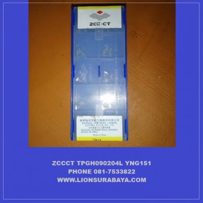 Jual insert boring head TPGH090204L YNG151 ( cermet ) merk ZCCCT