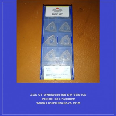 Jual insert bubut WNMG080408-NM YBG102 merk ZCC CT