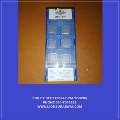 Jual insert milling SEKR1203AZ-YM YBG205 merk ZCC CT