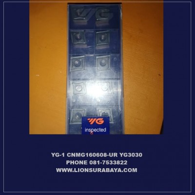 Jual insert bubut CNMG160608-UR YG3030 merk YG-1