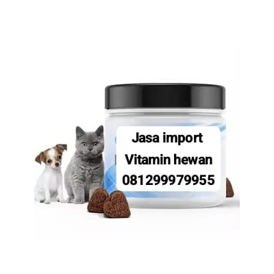 JASA IMPORT VITAMIN HEWAN 081299979955