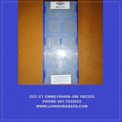Jual insert bubut CNMG190608-DM YBC252 merk ZCC CT