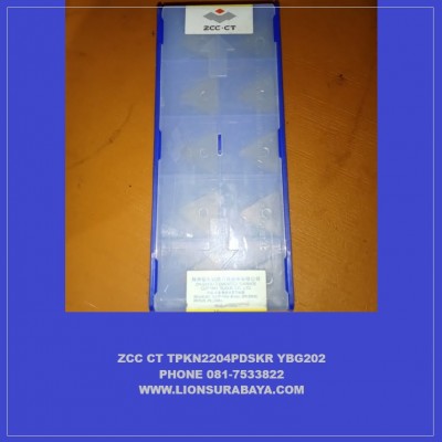 Jual insert milling TPKN2204PDSKR YBG202 merk ZCC CT