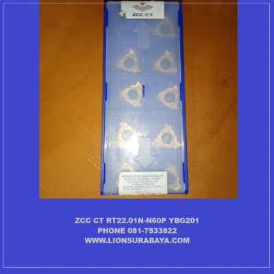 Jual insert drat dalam RT22.01N-N60P YBG201 merk ZCC CT