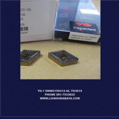 Jual Insert Bubut DNMG150412-UL YG3015 Merk YG-1 Korea