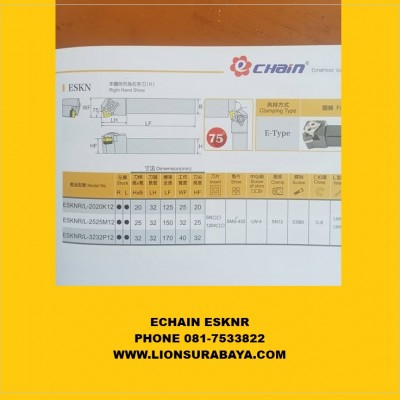 Jual Holder Bubut ESKNR ( SNMG1204 ) Merk YG-1 Korea