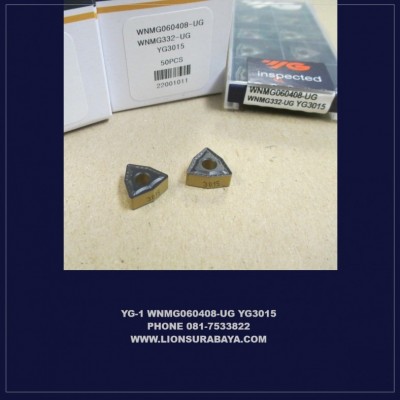 Jual Insert Bubut WNMG060408-UG YG3015 Merk Yg-1 Korea