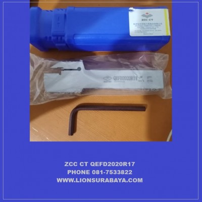 Jual holder grooving QEFD2020R17 merk ZCC CT