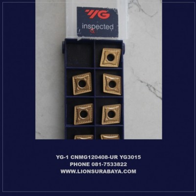 Jual Insert Bubut CNMG120408-UR YG3115 Merk YG-1 Korea