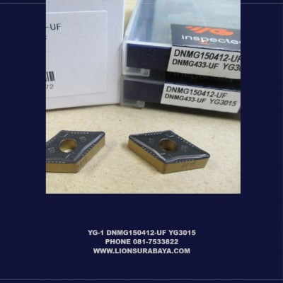 Jual Insert Bubut DNMG150412-UF YG3015 Merk YG-1 Korea