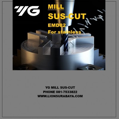 Jual Endmill Carbide Untuk Stainless Series EMD82 Merk YG-1 Korea