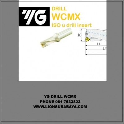 Jual U Drill WCMX Insert Merk YG-1 Korea