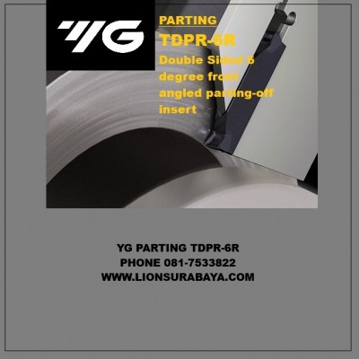Jual Insert Grooving Parting Dengan Ujung Miring 6 derajat Merk YG-1 Korea
