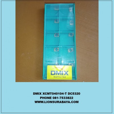 Jual insert u drill XCMT040104-T DC5320 merk DMIX