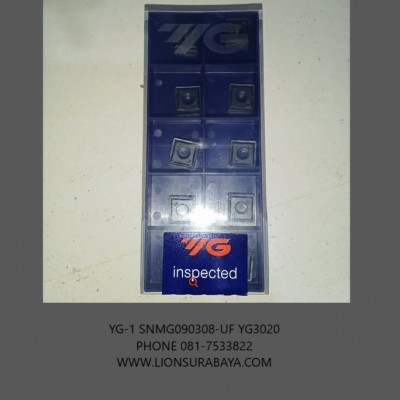 Jual insert bubut SNMG090308-UF YG3020 merk YG-1