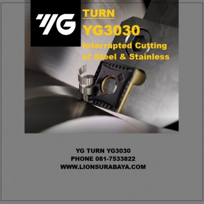 Jual Insert Bubut Untuk Baja Grade YG3030 merk YG-1 Korea