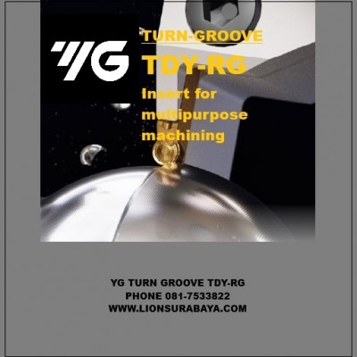 Jual Insert Grooving Full Radius Series TDY-RG Merk YG-1 Korea
