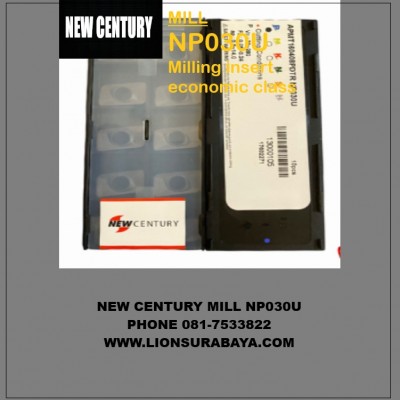 Jual Insert Milling APMT160408 Grade NP030U Merk New Century ( YG-1 Group )