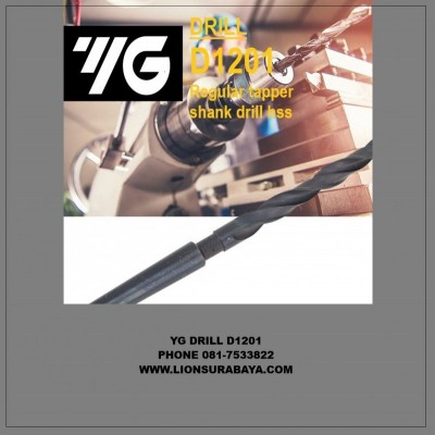 Jual Mata Bor HSS Taper Shank Series D1201 merk YG-1 Korea