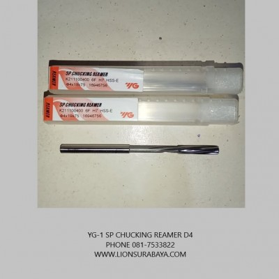 Jual SP chucking reamer D4 (K2111) merk YG-1