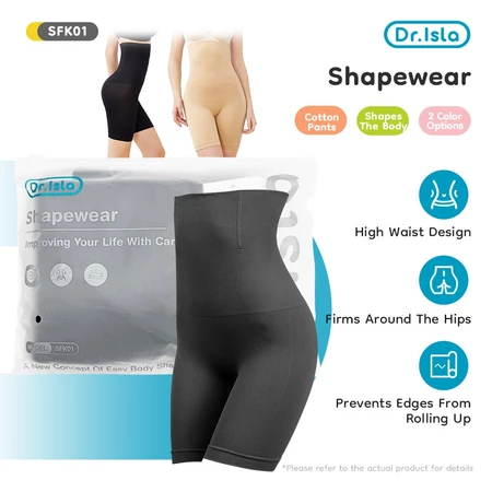 Dr.isla Korset Pelangsing Perut Buncit Korset Ibu Melahirkan Korset celana pelangsing perut Bahan menyerap keringat Perut Wanita Dr.Isla Official Shop