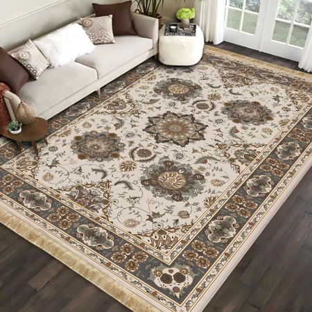 Karpet Lantai Eropa Style Bahan Polyester Halus Hangta Shop Official