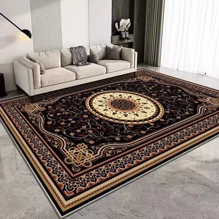 Karpet Lantai Eropa Style Uk 100x150cm / 150x200cm / 200x300cm Bahan Polyester Halus Hangta Shop Official