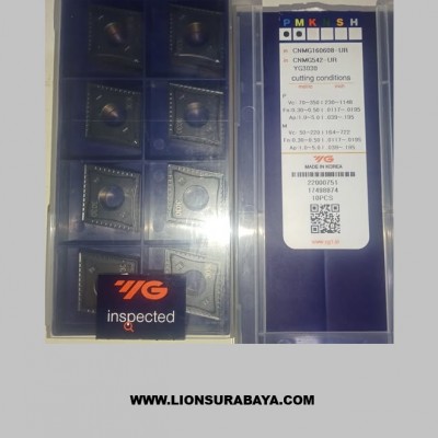 Jual Insert Bubut Heavy Duty CNMG160608-UG YG801 Merk Yg-1 korea