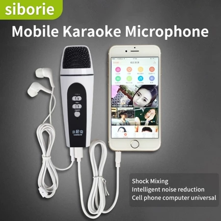 Siborie MIC-919 Mobile Microphone for Smartphone and PC Android iPhone Siborie Official Shop