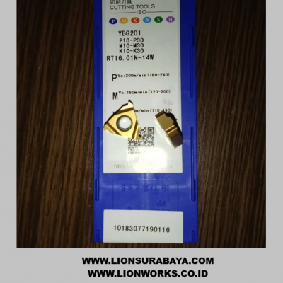 Jual ZCC CT RT16.01N-14W insert drat dalam 16IRM ( 14 ulir per inchi )