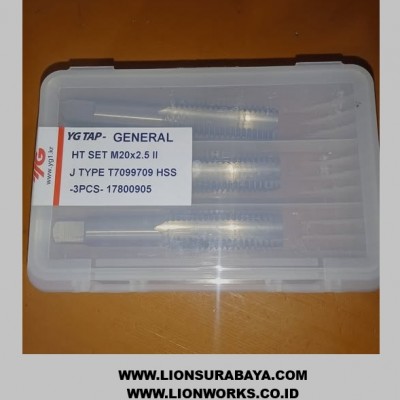 Jual YG-1 hand tap M20 x 2.5 ( T7099709 )